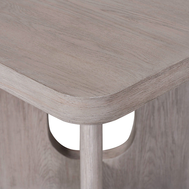 Sterling West 7 Pc Counter Ht Table Set, White Oak - view 3