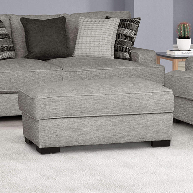 Ardenfold Ottoman, Gray - view 3