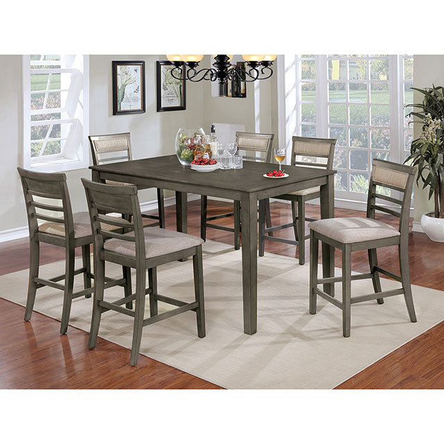 Fafnir 7 Pc. Counter Ht. Table Set - view 2