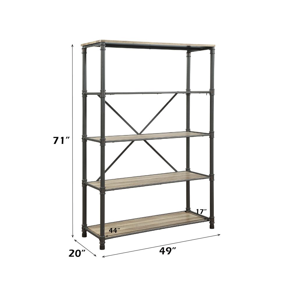 Itzel Bookshelf – dimensions diagram
