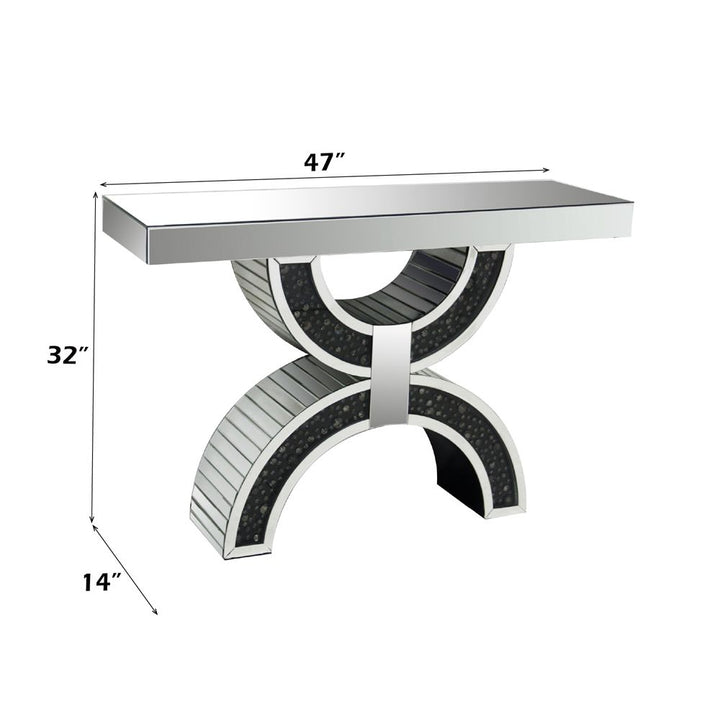 Nysa Console Table – dimensions diagram