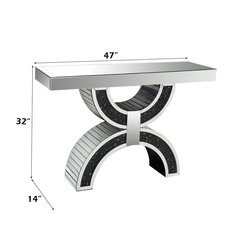 Nysa Console Table – dimensions diagram