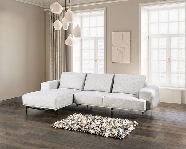 Baerum Sectional, Left Chaise, Light Gray - view 2