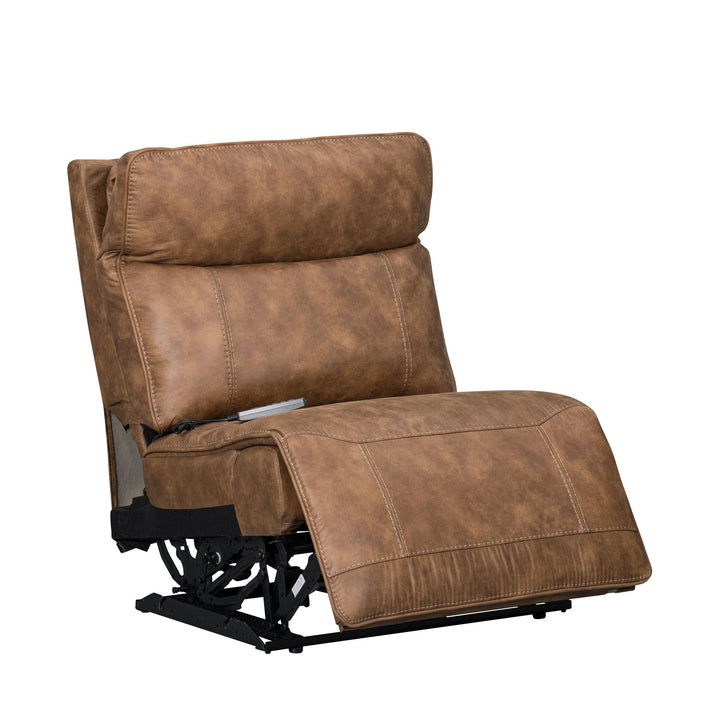 Kyra Armless Recliner W/pwr Hr, Fr, Massage, Heat-Saddle