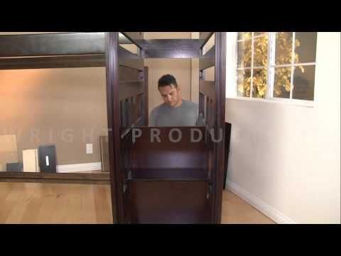 Allentown Twin/Twin Bunk Bed with Trundle &amp; Storage