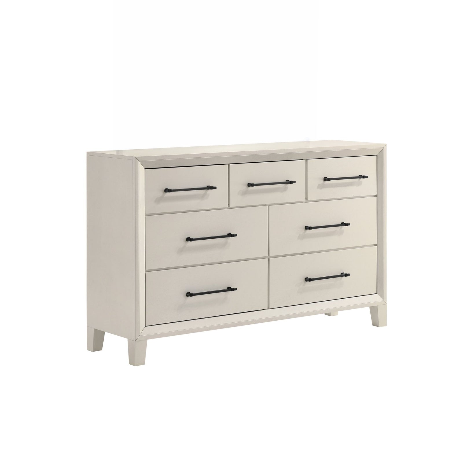 Ballard 7 Drawer Dresser-White