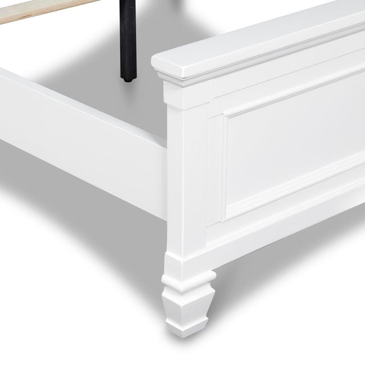 Tamarack White Twin Panel Bed