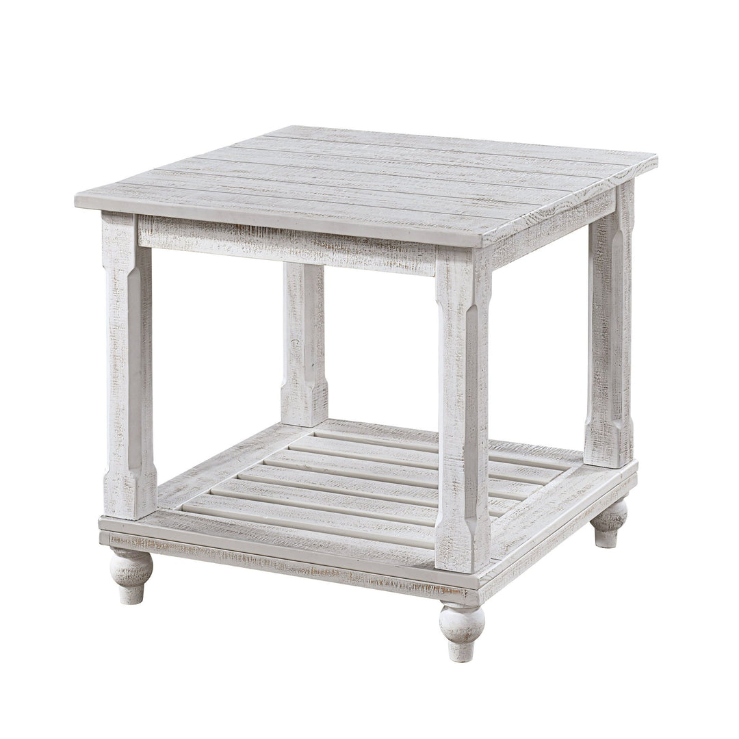 Cade 3 Piece Occasional Set- 1 Coffee & 2 End Tables - White