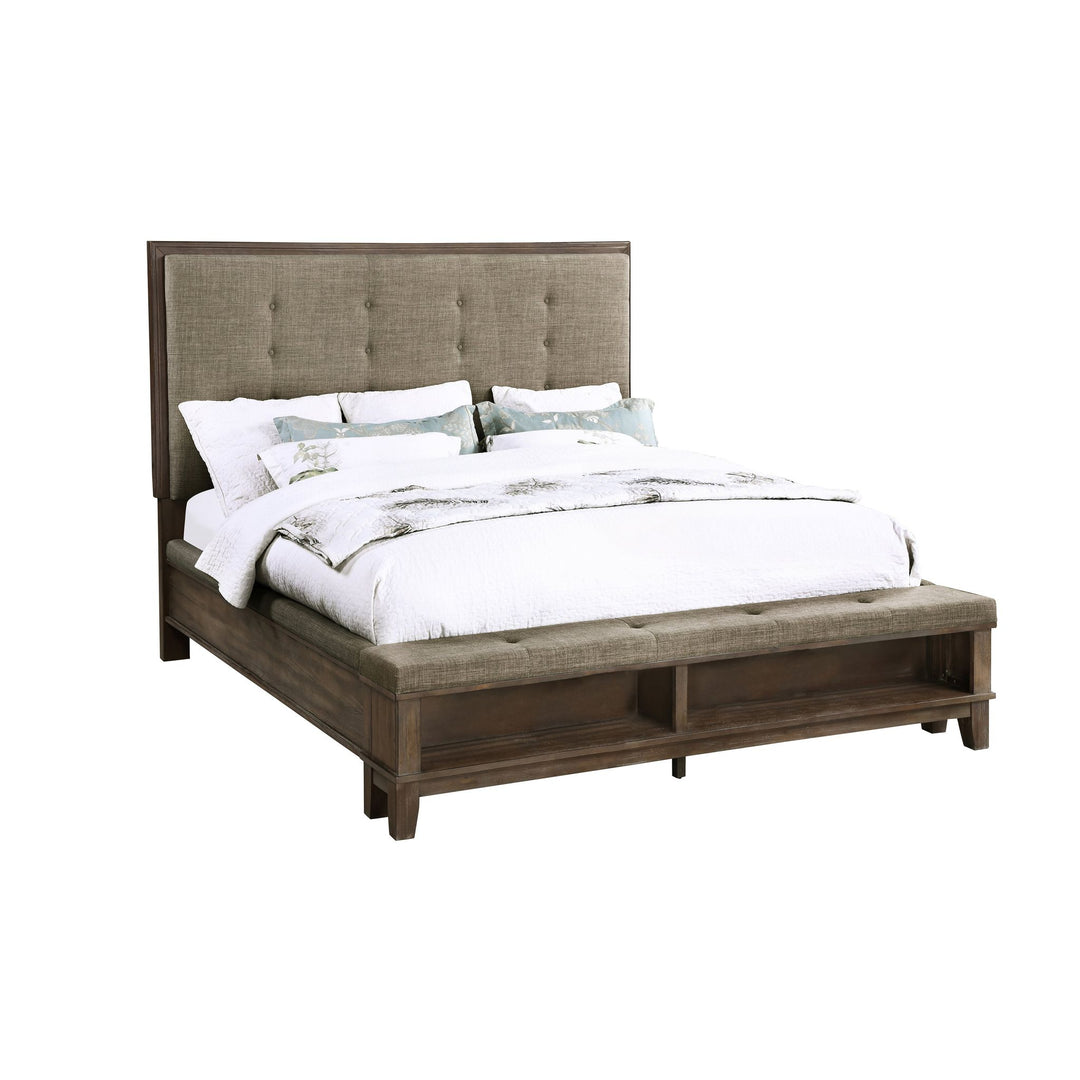 Cagney 5/0 Q Footboard & Slats-Vintage
