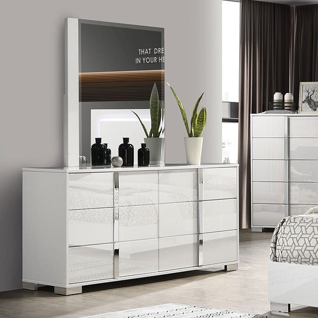 Sinistra Dresser, White