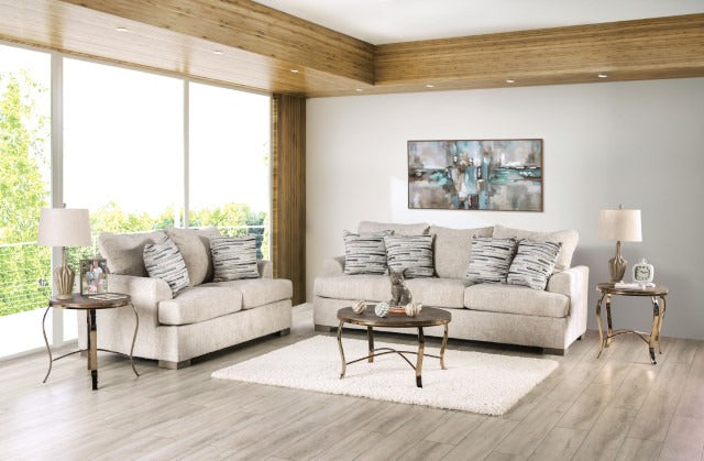 Leytonstone Sofa, Cream - view 2