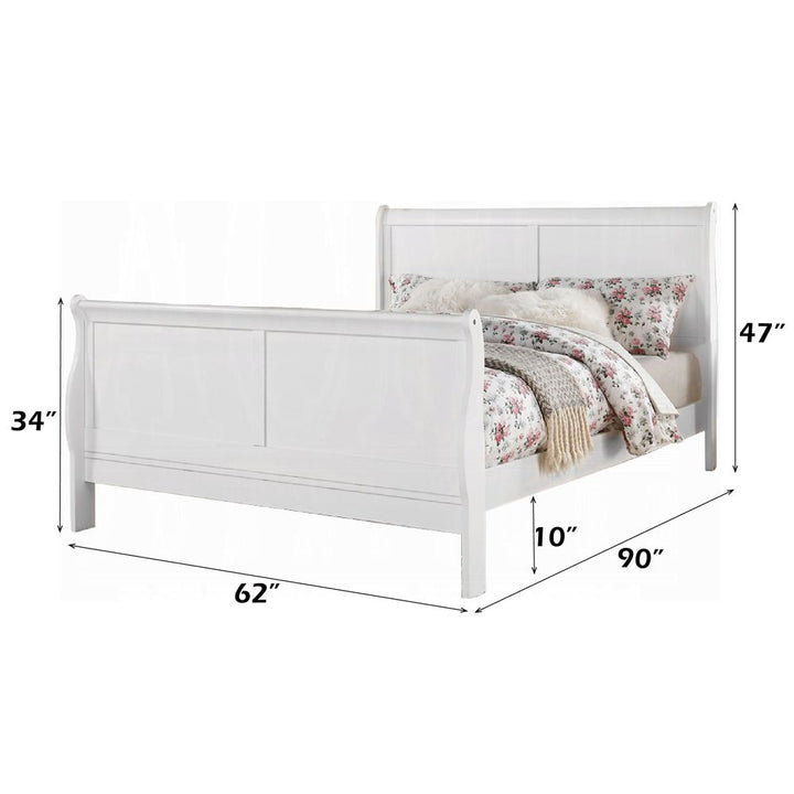 Louis Philippe III Queen Bed