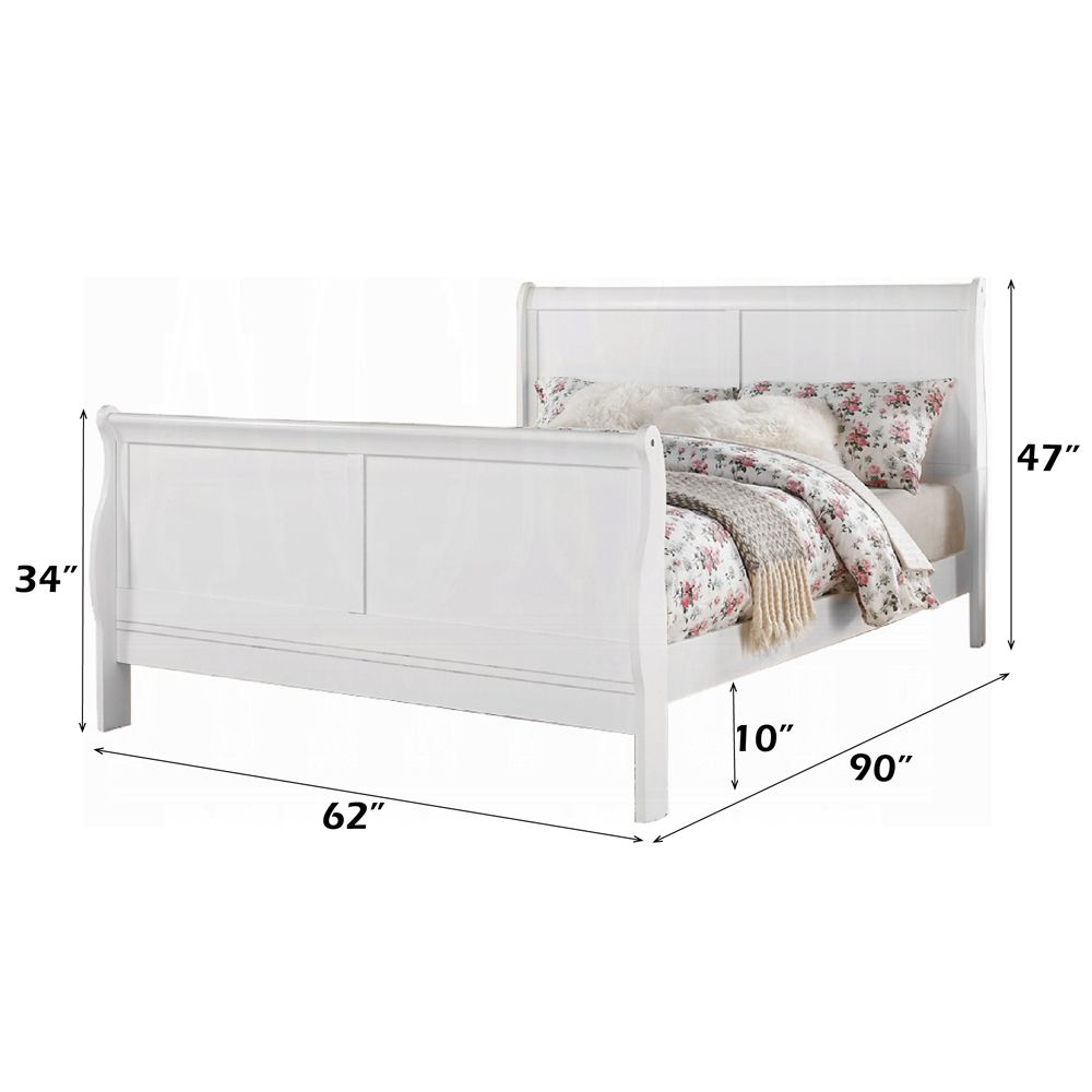 Louis Philippe III Queen Bed
