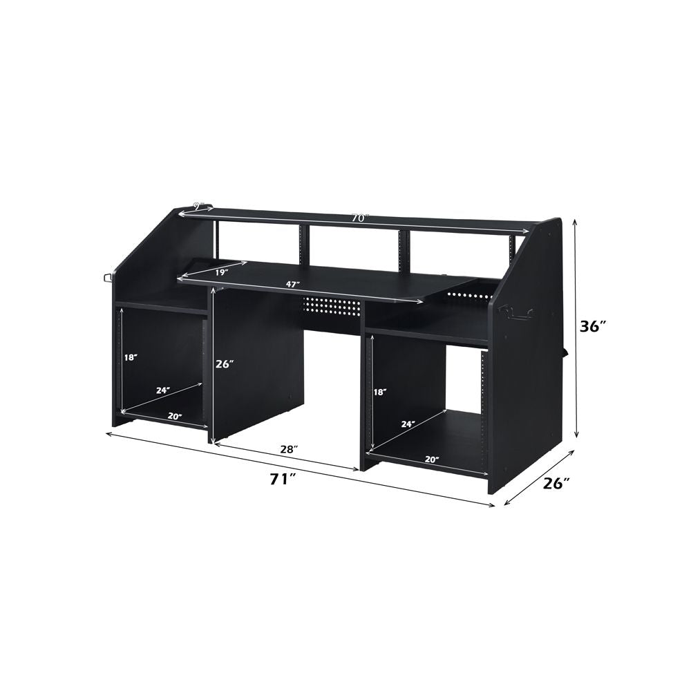 Annette Music Desk – dimensions diagram