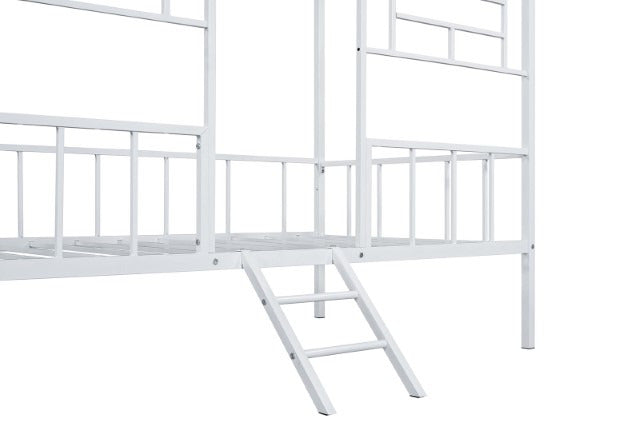 Rhonda Twin Loft Bed, White - view 2