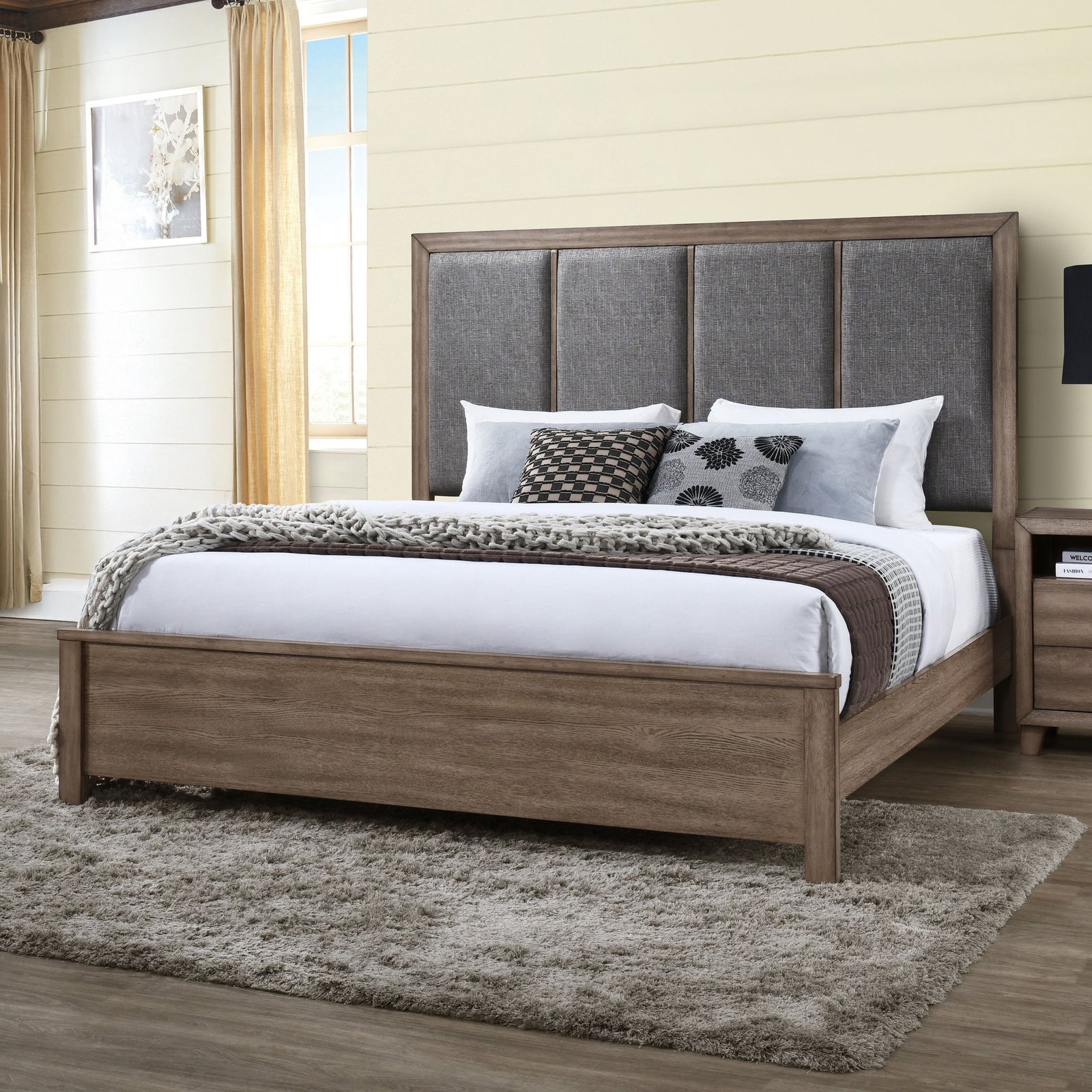 Harrisburg 6/0 WK Panel Side Rails-Walnut