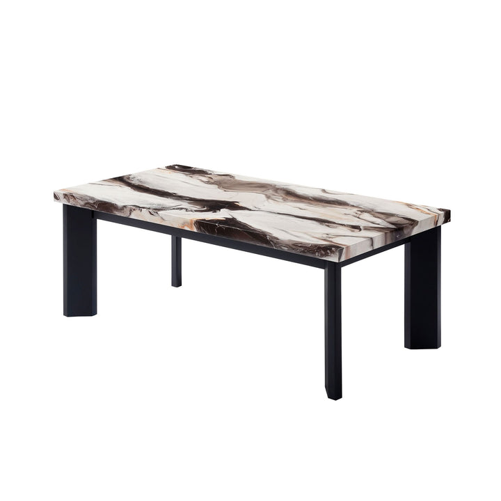 Strata Faux Marble 3 Pc Occasional Set- 1 Coffee &amp; 2 End Tabl