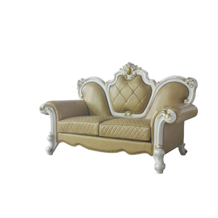 Picardy Loveseat with 3 Pillows