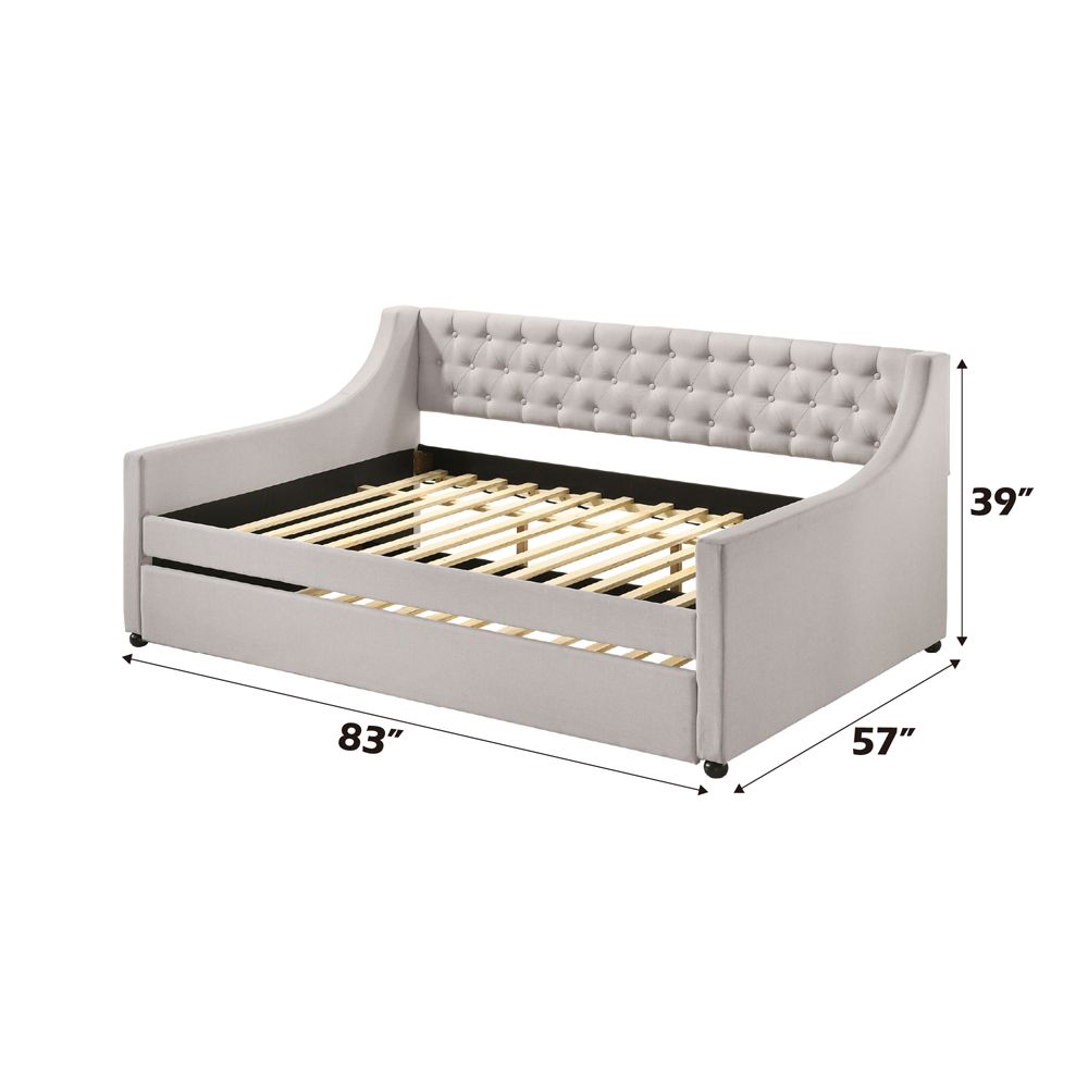 Lianna Daybed W/Trundle (Full) – dimensions diagram