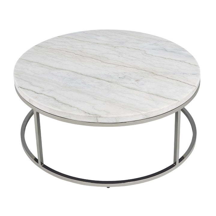 Zaidee Coffee Table with Marble