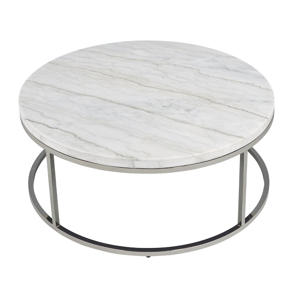 Zaidee Coffee Table with Marble
