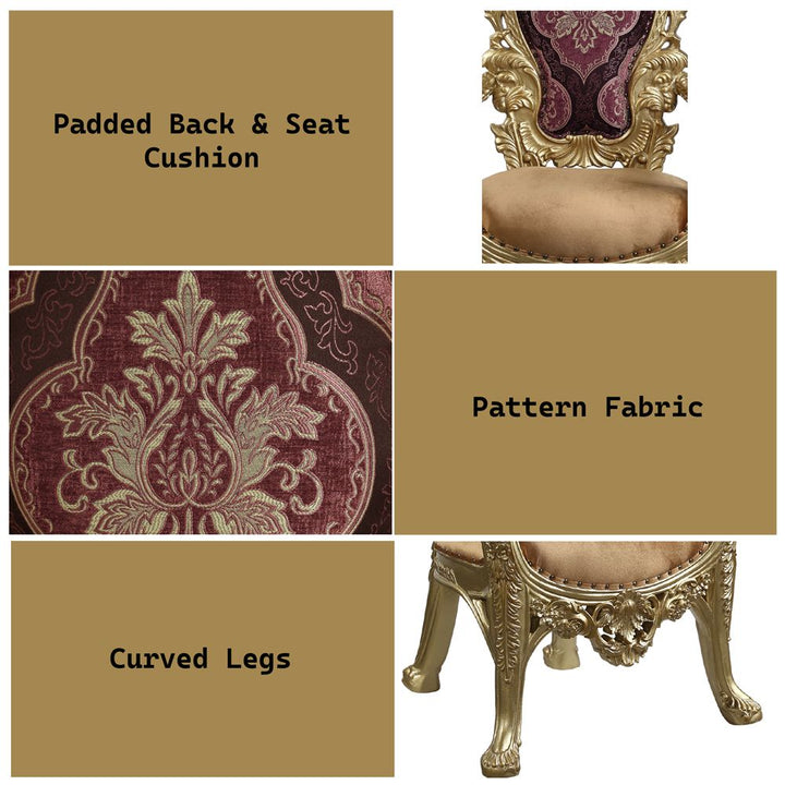 Bernadette Arm Chair (Set-2) – features callout