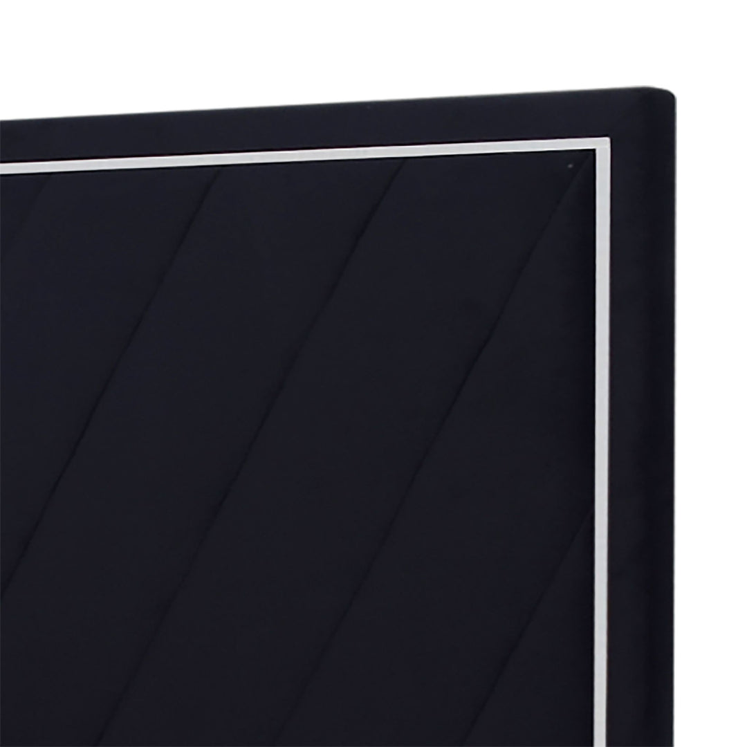 Ava 6/0 WK Headboard, Footboard & Slat Kit-Ebony