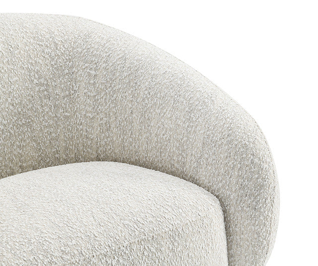 Savino Swivel Chair, Beige