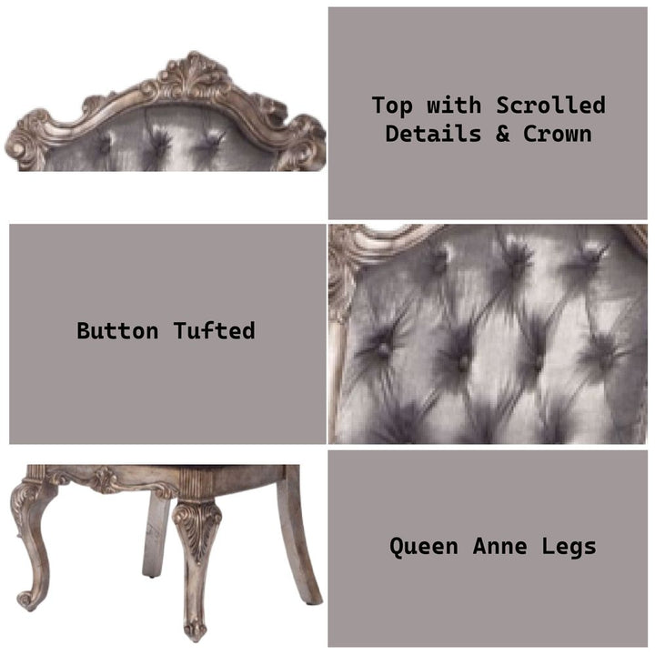 Chantelle Side Chair (Set-2) – features callout