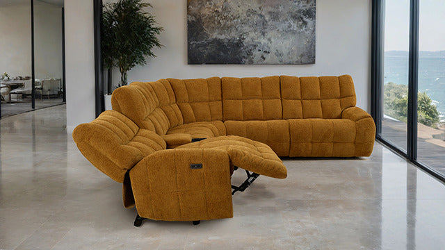 Southwold Power Sectional, Butterscotch - view 3