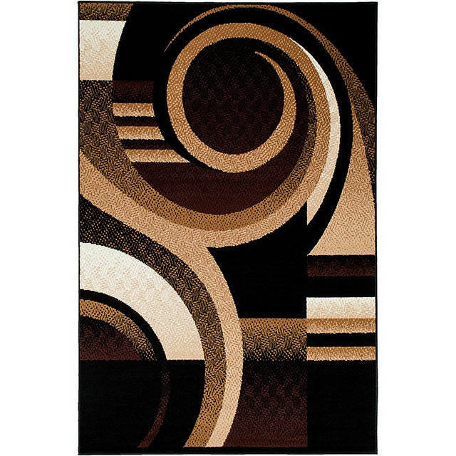 Blitar Area Rug, Brown/Black - view 2