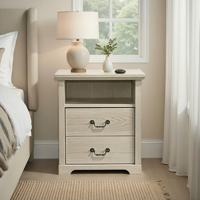 Amble Nightstand, Distressed Oak - view 3