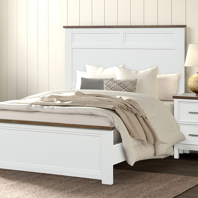 Pinetop Bed, White/Dark Brown - view 5