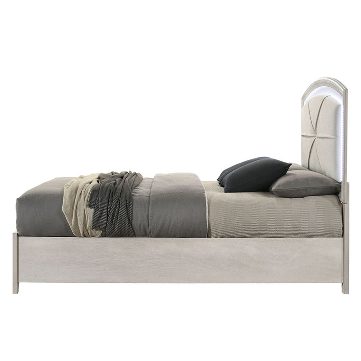 Ramondi EK Bed w/Storage &amp; LED – view 4