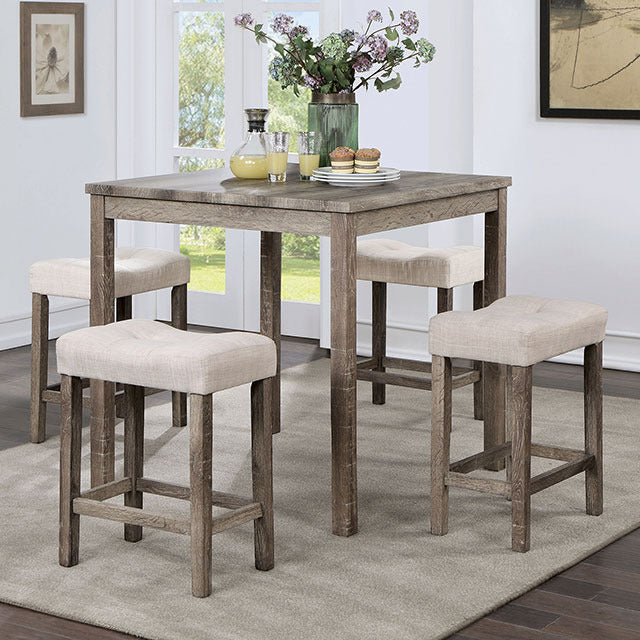 Torrean 5 Pc. Counter Ht. Set - view 2