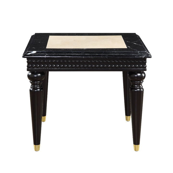 Tayden End Table W/Marble Top – view 3