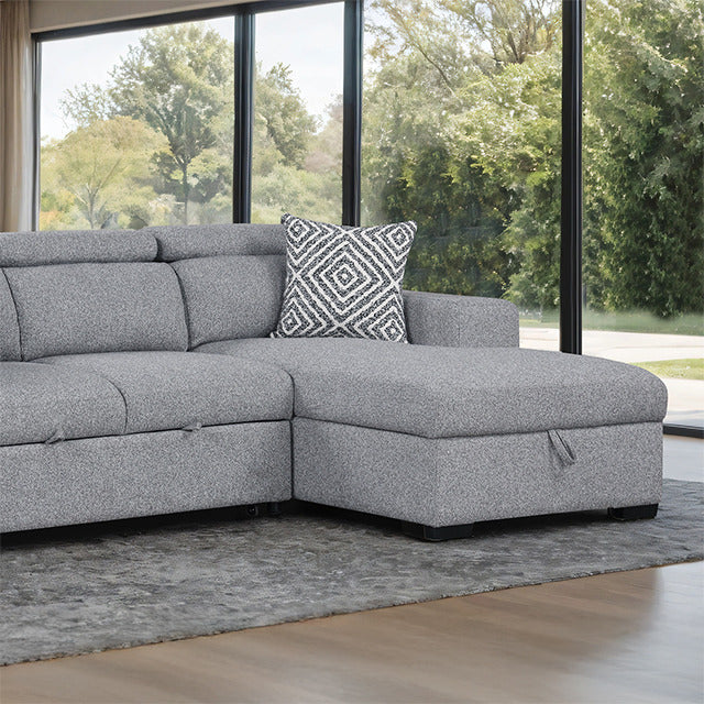 Chatteris Sectional, Gray - view 4
