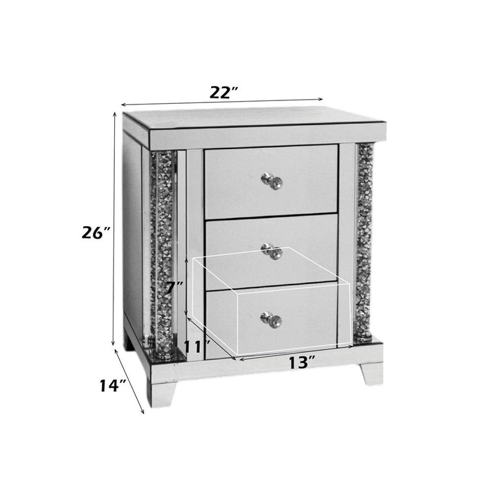 Noralie Accent Table – dimensions diagram