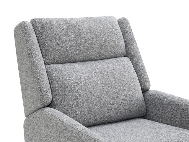 Psyche Pushback Recliner, Gray - view 5