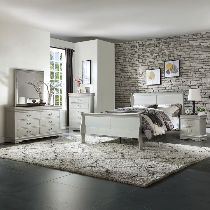 Louis Philippe Nightstand – view 8