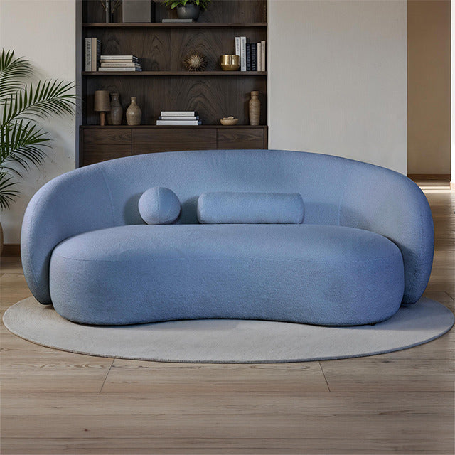 Brevik Sofa, Denim Blue