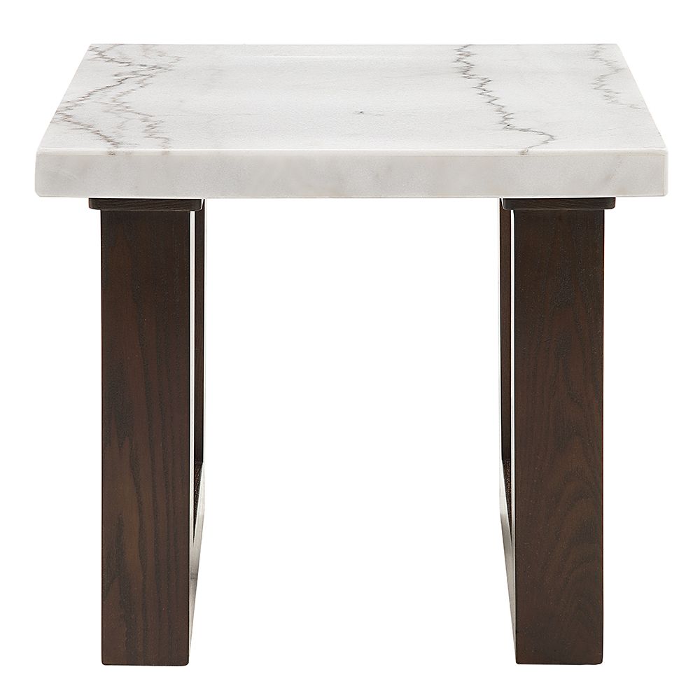 Edwyn End Table w/Marble Top – view 3