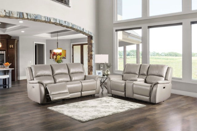 Gorgius Power Recliner, Light Gray - view 2
