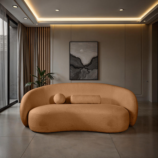 Brevik Sofa, Terracotta Brown - view 2