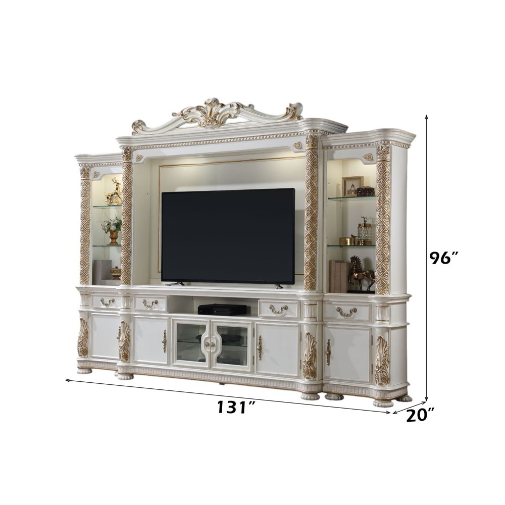 Vendome II Entertainment Center – dimensions diagram