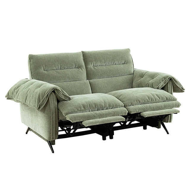 Morley Power Sofa + Loveseat, Sage Green - view 3