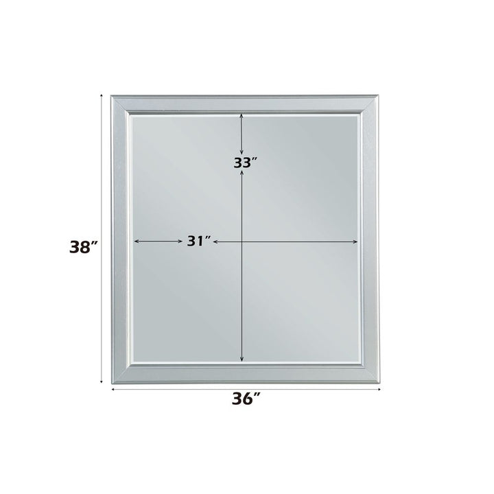 Louis Philippe III Mirror – dimensions diagram