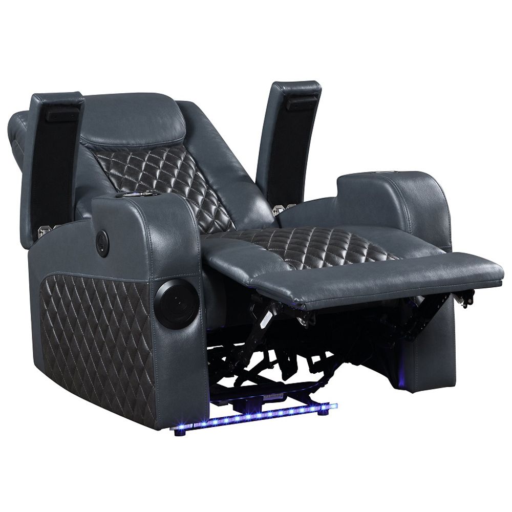 Alair Power Motion Recliner W/Bluetooth, Wireless Charger & Cupholder – view 7