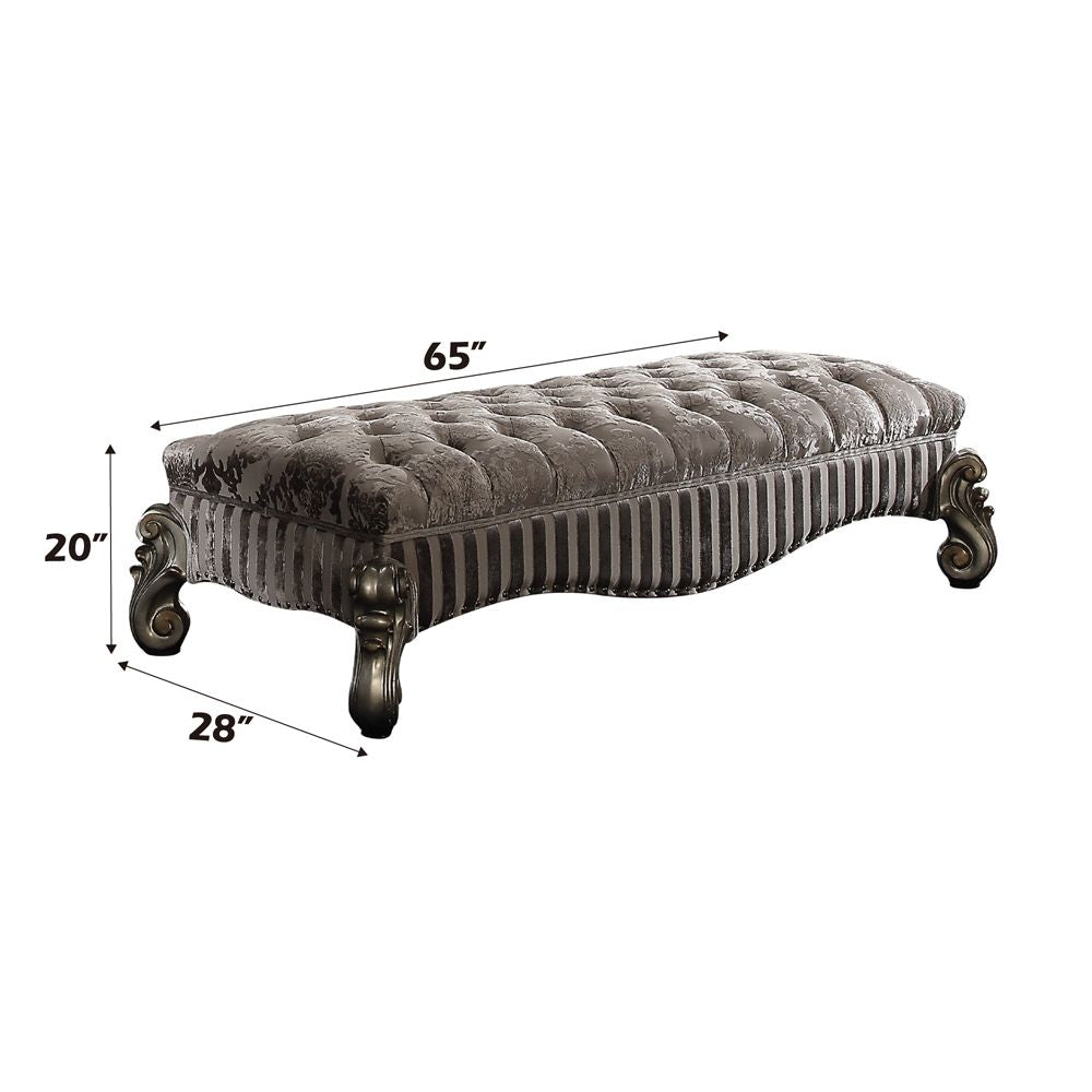Versailles Bench – dimensions diagram