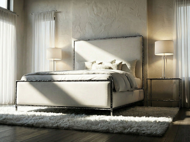 Mysen Bed, Chrome - view 4